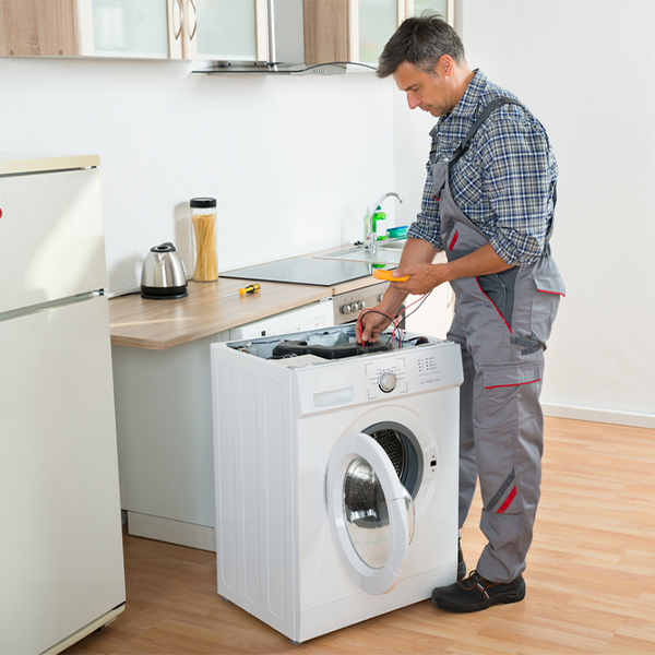 can you walk me through the steps of troubleshooting my washer issue in Tenino Washington